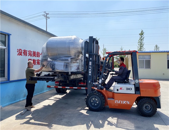 600L變頻水冷泵真空滾揉機發(fā)往武漢